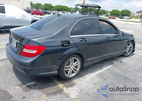 2012 Mercedes-Benz C 250 Luxury/Sport from USA, damaged, VIN WDDGF4HB0CR209125